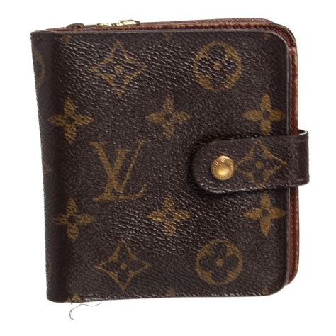 lv compact zippy wallet